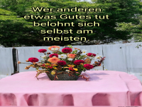 wer anderen etwas gutes