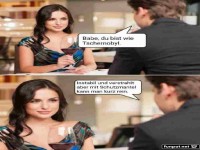 Ein Date mit einem unerwarteten Vergleich