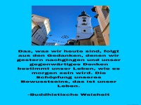 Turm und Weisheit: Gedanken formen das Leben