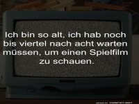 Nostalgie der alten Fernsehzeiten