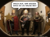 Heilige Drei K�nige der modernen Art