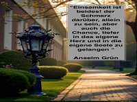 einsamkeit ist beides