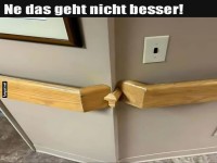 Wenn Tischler verzweifeln: Architektur-Fail!