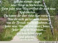 Habe niemals Angst