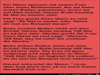 Mann und Frau auf dem Bullenmarkt.......