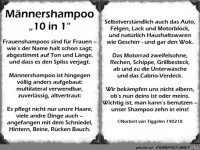 Maennershampoo 10 in 1 2018