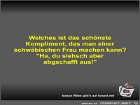 Welches ist das sch�nste Kompliment