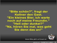 Bitte sch�n?