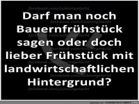 Bauernfr�hst�ck