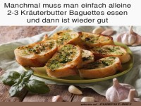 Kr�uterbutter Baguettes