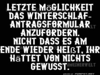 Letzte M�glichkeit