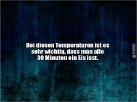 Eisschmelze dank Hitze