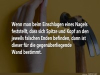 Nagelschlagen f�r Fortgeschrittene