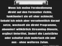 Fernbedienung: Ein Sitz auf Leben und Tod!