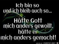 ich bin so