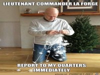 La Forge - Ärger mit einer Lichterkette