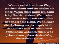Wenn zwei sich auf den Weg machen