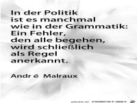 in der politik ist es manchmal...
