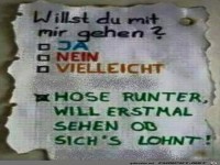 willst du mit mir gehen?......