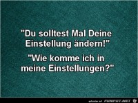 Einstellung �ndern