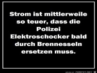 Strom ist teuer