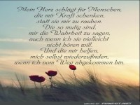 Mein Herz schlgt fr Menschen