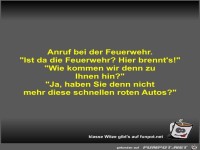 Anruf bei der Feuerwehr