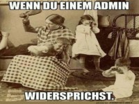 Widerspruch nicht geduldet