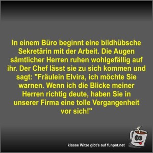 In-einem-Büro-beginnt-eine-bildhübsche-Sekretärin-mit-der....jpg von Fossy