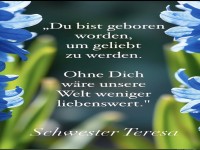 du bist geboren worden