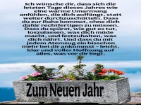 ich w�nsche dir, dass sich die letzten tage