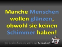 Glanz ohne Schimmer: Ein Paradoxon!