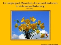 Im Umgang mit Menschen