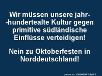 Norddeutsches Oktoberfest-Debakel!