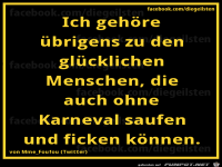 diegeilsten ohne Karneval