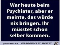 War beim Psychiater