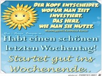 Habt einen schoenen Tag