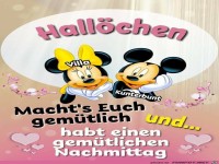 Habt einen gemuetlichen Nachmittag