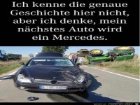 Das nchste Auto wird ein Mercedes