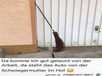 Das Auto der Schwiegermutter