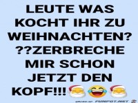 Was kocht ihr zu Weihnachten?