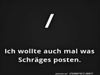 Was Schr�ges