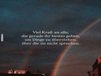 Regenbogen-Power fr stille Kmpfer