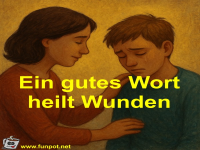Ein gutes Wort heilt Wunden