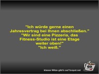 Ich w�rde gerne einen Jahresvertrag bei Ihnen abschlie�en