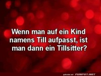 Til(l)sitter gesucht!