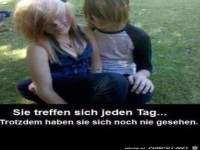 Sie treffen sich jeden Tag...