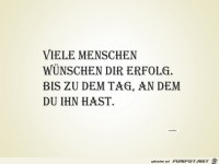 viele Menschen wuenschen dir Erfolg