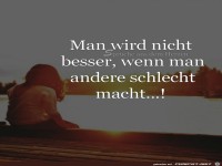 Man wird nicht besser