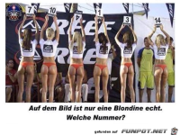 Welche Blondine ist echt?